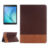 Cross Texture Leather Case with Holder & Card slots & Wallet for Galaxy Tab A 9.7 4G LTE / T555